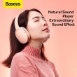 Навушники бездротові Baseus Encok D02 Pro, Pink (NGTD010304)