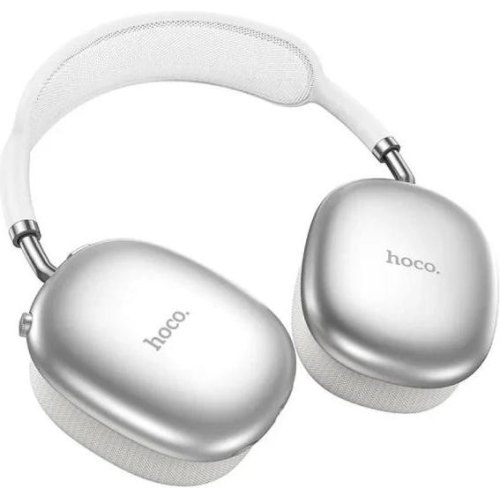 Навушники бездротові Hoco W55 Pleasing, Silver (6942007632676)