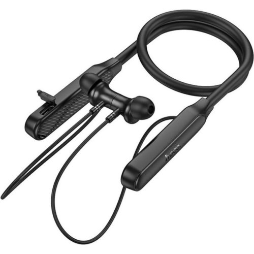 Навушники бездротові (гарнітура) Hoco ES70 Armour, Black (6942007611602)