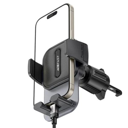 Автомобільний тримач для смартфона ACEFAST D25, Black (6974316282952)