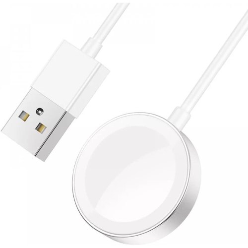 Бездротовий зарядний пристрій для смартгодинника Hoco CW39, White (6931474770646)