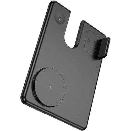 Бездротовий зарядний пристрій Hoco CQ1 Geek folding 3-in-1, Black (6942007602310)