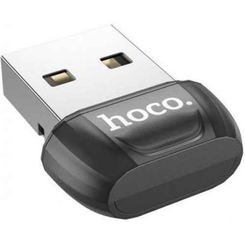 Bluetooth-адаптер Hoco UA18, USB, Black (6931474762399)