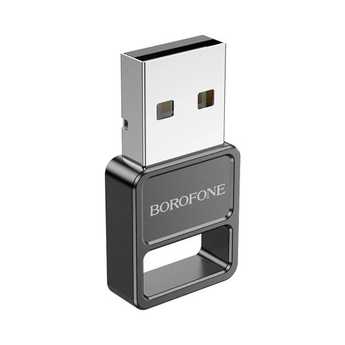 Bluetooth-адаптер Borofone DH8, USB, Black (6941991109652)