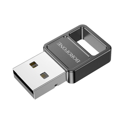 Bluetooth-адаптер Borofone DH8, USB, Black (6941991109652)