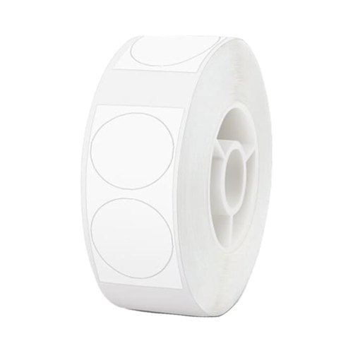 Етикетки для термопринтера Niimbot T14, 220шт, круглі, для D11/D110/D101/H1S, білі (A2A08061801)