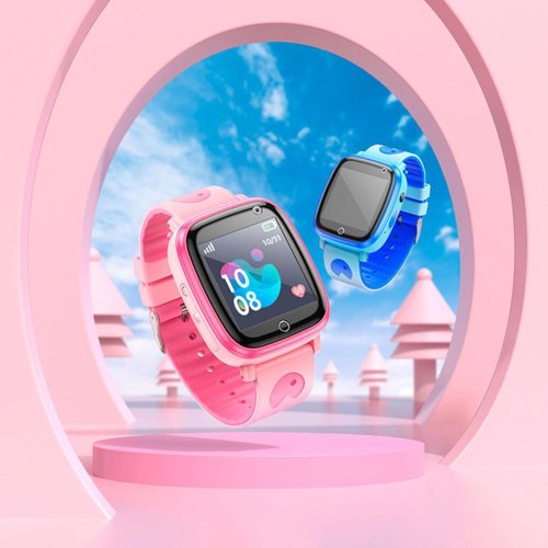 Смартгодинник дитячий Hoco Y100, Pink (6942007625647)