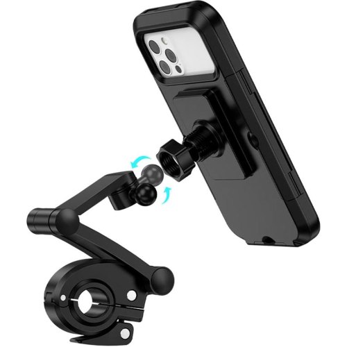 Велосипедний тримач для смартфона Hoco CA101 Rider, Black (6931474762436)
