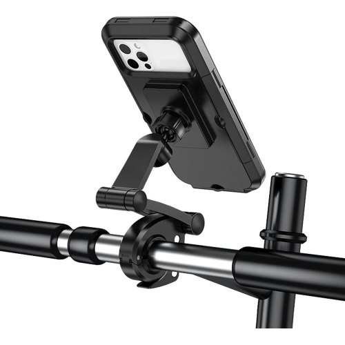 Велосипедний тримач для смартфона Hoco CA101 Rider, Black (6931474762436)