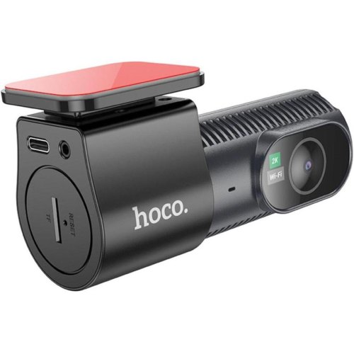 Відеореєстратор Hoco DV7, дисплей 2К, чорний (6942007623377)