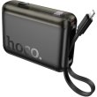 Зовнішній акумулятор Powerbank Hoco J139 Hero, 10000mAh, 22.5W, PD 20W, Lightning, Black (6942007636469)