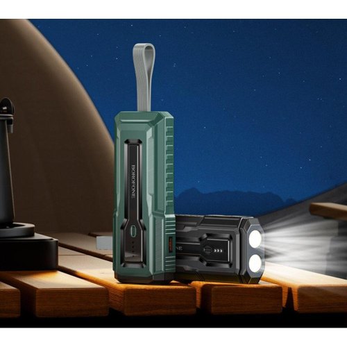 Зовнішній акумулятор Powerbank Borofone BJ54 Graceful, 10000mAh, 22.5W, PD 20W, Black (6941991111617)