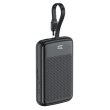 Зовнішній акумулятор Powerbank Acefast M13, 10000mAh, PD 22.5W, кабель, Black (6974316283959)