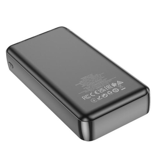 Зовнішній акумулятор Powerbank Hoco J100A High-ranking, 20000mAh, Black (6931474783585)