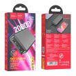 Зовнішній акумулятор Powerbank Hoco J100A High-ranking, 20000mAh, Black (6931474783585)