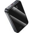 Зовнішній акумулятор Powerbank Hoco Q30A Fast charge, 20000mAh, 130W, Metal Gray (6942007634069)