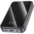 Зовнішній акумулятор Powerbank Hoco Q30A Fast charge, 20000mAh, 130W, Metal Gray (6942007634069)