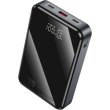 Зовнішній акумулятор Powerbank Hoco Q30A Fast charge, 20000mAh, 130W, Metal Gray (6942007634069)