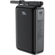 Зовнішній акумулятор Powerbank Acefast M14, 20000mAh, PD 20W, кабель, Black (6974316283966)