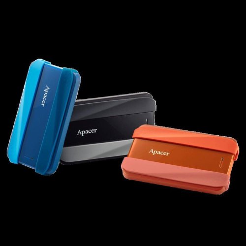 Зовнішній жорсткий диск 2.5'' Apacer AC533, 5TB, USB 3.2, Black, color box (AP5TBAC533B-1)