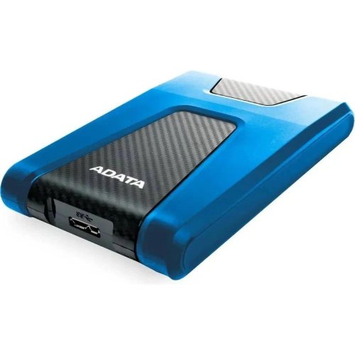 Зовнішній жорсткий диск 2.5'' ADATA DashDrive Durable HD650, 2TB, USB 3.2 Gen.1, Blue (AHD650-2TU31-CBL)