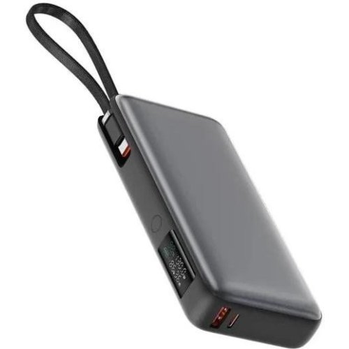 Зовнішній акумулятор Powerbank Acefast M22, 20000mAh, PD 130W, кабель, Black (6974316283904)