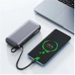 Зовнішній акумулятор Powerbank Acefast M22, 20000mAh, PD 130W, кабель, Black (6974316283904)