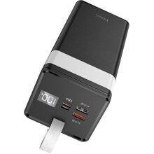 Зовнішній акумулятор Powerbank Hoco J86A Powermaster, 50000mAh, 22.5W, Black (6931474759238)