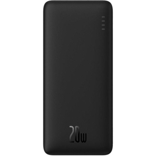 Зовнішній акумулятор Powerbank Baseus Airpow Fast Charge, 10000mAh, 20W, Black (PPQD090001)