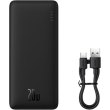 Зовнішній акумулятор Powerbank Baseus Airpow Fast Charge, 10000mAh, 20W, Black (PPQD090001)