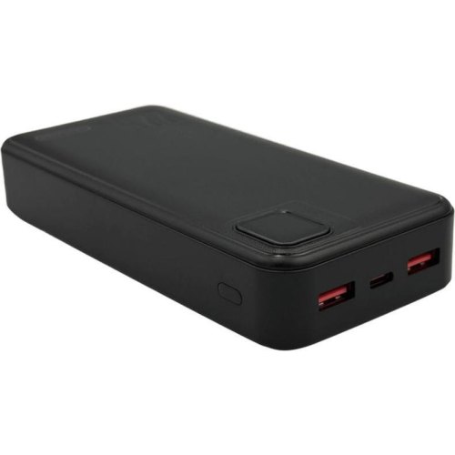 Зовнішній акумулятор Powerbank WUW Y138, 20000mAh, PD 22.5W, Black