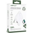 Зовнішній акумулятор Powerbank Acefast M6, 10000mAh, PD 20W, бездротова зарядка, White (AFM6W)