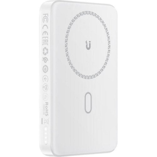 Зовнішній акумулятор Powerbank Acefast M6, 10000mAh, PD 20W, бездротова зарядка, White (AFM6W)