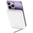 Зовнішній акумулятор Powerbank Acefast M6, 10000mAh, PD 20W, бездротова зарядка, White (AFM6W)
