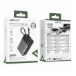 Зовнішній акумулятор Powerbank Acefast M21, 20000mAh, PD 65W, кабель, Black (6974316283898)