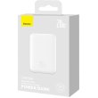 Зовнішній акумулятор Powerbank Baseus Magnetic Mini Wireless Fast Charge, 10000mAh, 20W, White (PPCX070002)
