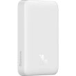 Зовнішній акумулятор Powerbank Baseus Magnetic Mini Wireless Fast Charge, 10000mAh, 20W, White (PPCX070002)
