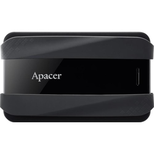 Зовнішній жорсткий диск 2.5'' Apacer AC533, 2TB, USB 3.2 Gen1, Black (AP2TBAC533B-1)