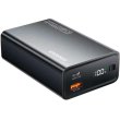 Зовнішній акумулятор Powerbank Essager, 20000mAh, 65W, Black (EDY65-LD01-Z)