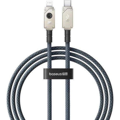 Кабель Baseus Unbreakable Series Fast Charging Data Cable, USB Type-C to Lightning, 20W, 1м, Stellar White (P10355803221-00)