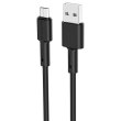 Кабель Borofone BX31, USB Type-A to Micro USB, 2.4A, 1м, Black (BX31MB)