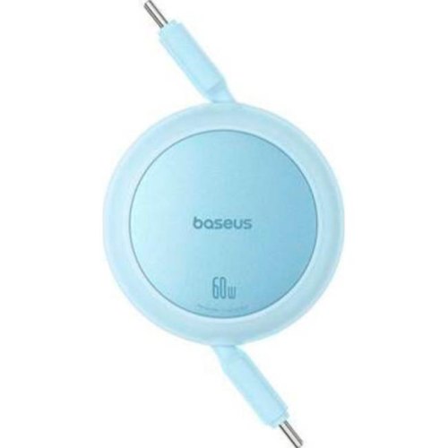 Кабель Baseus Free2Pull Mini Charging Cable, USB Type-C to USB Type-C, 60W, 1м, Galaxy Blue (P10364500311-01)