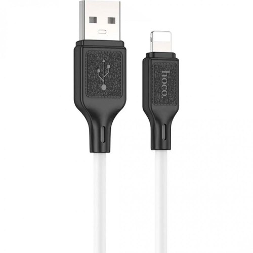 Кабель Hoco X90 Cool, USB Type-A to Lightning, White (6931474788412)