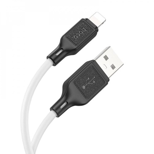 Кабель Hoco X90 Cool, USB Type-A to Lightning, White (6931474788412)