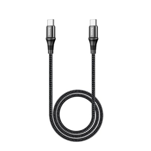 Кабель Hoco X50 Exquisito, USB Type-C to USB Type-C, 100W, 1м, Black (6931474734259)