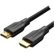 Кабель Vention Cotton Braided, 8K HDMI to HDMI v2.1, 1м, Black (AAUBF)