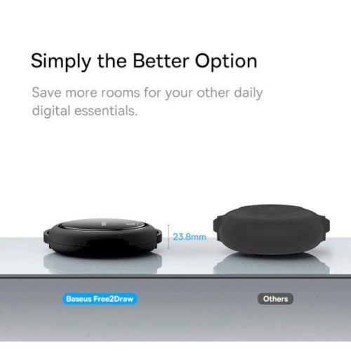 Кабель Baseus Free2Draw Mini Retractable Charging Cable, USB Type-C to USB Type-C, 100W, 1м, Moon White (P10364500211-00)