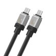 Кабель Baseus CoolPlay Series Fast Charging Cable, USB Type-C to USB Type-C, 100W, 2м, Black (CAKW000301)