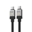 Кабель Baseus CoolPlay Series Fast Charging Cable, USB Type-C to USB Type-C, 100W, 2м, Black (CAKW000301)