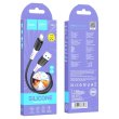 Кабель Hoco X82, USB Type-A to Lightning, 2.4A, 1м, Black (6931474768537)
